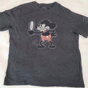 Disney Classic Collection Plane Crazy Mickey Mouse shirt Mens Medium